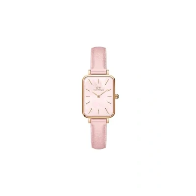 Image of Daniel Wellington Quadro Cherry Blossom MOP Watch Rose goldcoloured, Size: One Size, gold coloured