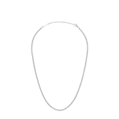 Image of Daniel Wellington Classic Tennis Necklace silvercoloured, Size: One Size, Silver coloured