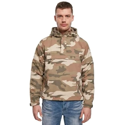 Image of Brandit Windbreaker, Men&#039;s, Size: 3XL, Wood camo