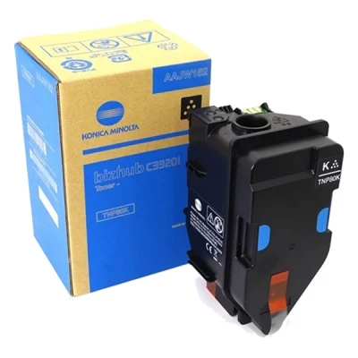 Image of Konica Minolta TNP 80K Toner Black for bizhub C3320i (AAJW152)