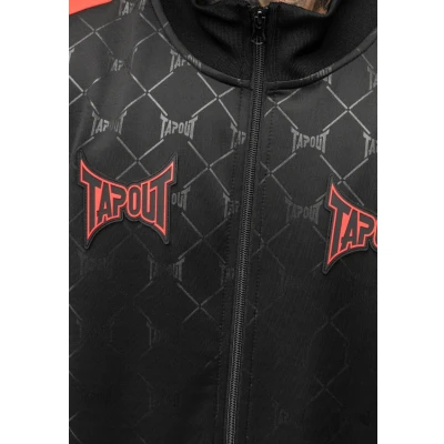 Image of Tapout Normale Passform Punkass SET Tracksuit, Men&#039;s, Size: 3XL, Black red