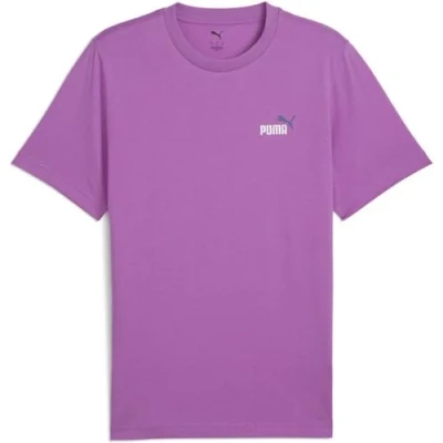 Image of PUMA Unisex Ess 2 Color Small No. 1 Logo Tee Tees (Pack of 1)