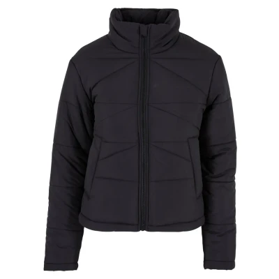 Image of Urban Classics Arrow Puffer Winter jacket, Women&#039;s, Size: 3XL, Black