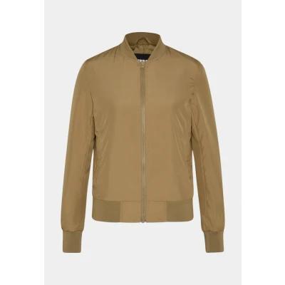 Image of Urban Classics Bomber Jacket, Women&#039;s, Size: XXL, Khaki