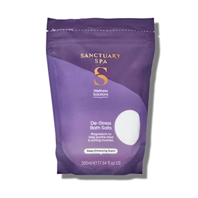 Image of Sanctuary Spa Wellness Solutions De Stress Bath Salts 500g