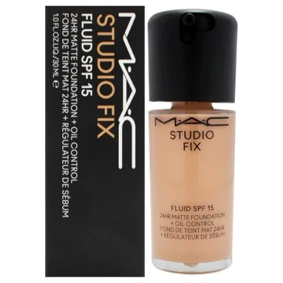 Image of MAC Studio Fix Fluid Broad Spectrum SPF15 Foundation 30ml (Various Shades) NW22