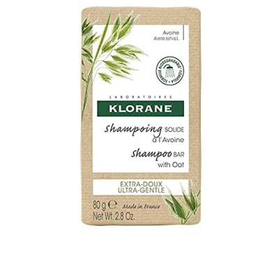 Image of Klorane Softening Soild Shampoo Bar with Oat Milk 80g