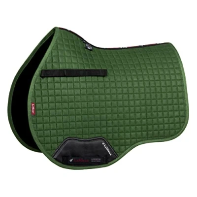 Image of LeMieux Pro Sport saddlepad Hunter Green suède