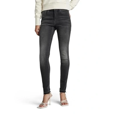 Image of G Star Skinny Jeans Fit, Women&#039;s, Size: 24x30, Worn in black moon