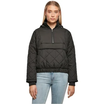 Image of Urban Classics Diamond Quilted Winter jacket, Women&#039;s, Size: 5XL, Black