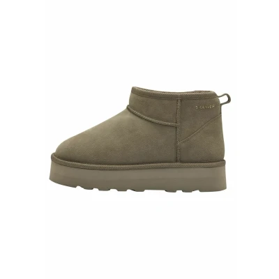 Image of s.Oliver Winter boots, Women&#039;s, Size: 7, Sage Leather