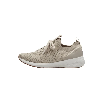Image of Tamaris Damen Sneaker Vegan; IVORY METALLIC, EU 40