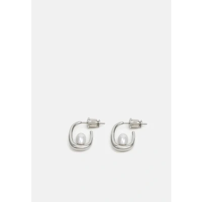 Image of Skagen Women&#039;s Stainless Steel or Semi Precious with Latch Back closure Earrings, Length: 20mm, Width: 11.5mm, Steel, No Gemstone