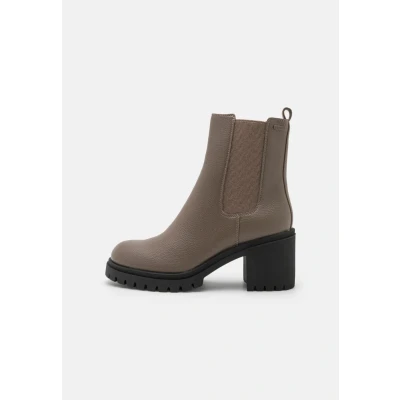 Image of ESPRIT Women&#039;s Fashion Ankle Boot, Taupe, 7.5 UK
