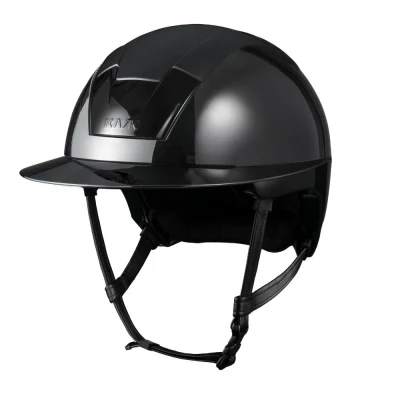 Image of Kask Kooki Lady Riding Hat Black/Shine 60cm Horse Equestrian