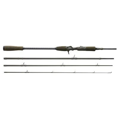 Image of Savage Gear SG4 Fast Game BC TR Baitcaster Travel rod 221cm (30 80g) (4 pieces) Baitcasting