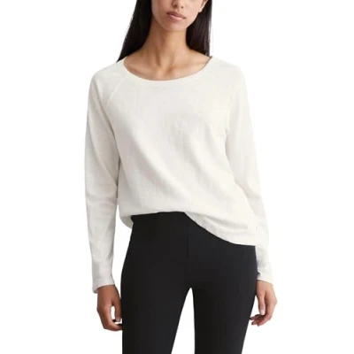 Image of Marc O&#039;Polo Denim Raglan Sleeves Long sleeved top, Women&#039;s, Size: XS, Silky white