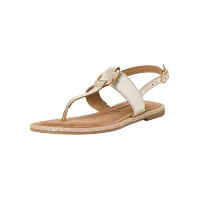 Image of Tamaris Tbar sandals, Women&#039;s, Size: 4, Light gold shoes