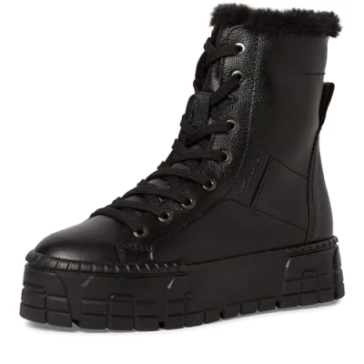 Image of Tamaris Women&#039;s Elegant Ankle Boots 1 26841 41 Black, Black (Black Leather), 3.5 UK