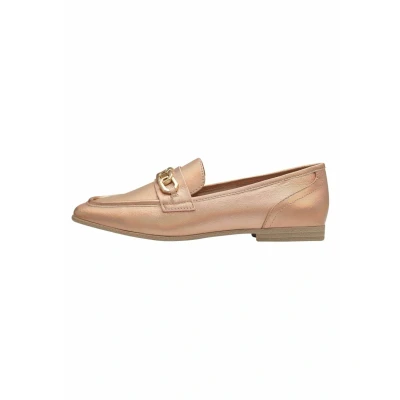 Image of s.Oliver Damen Loafer ohne Absatz Klassisch Elegant, Gold (Champagne), 38 EU