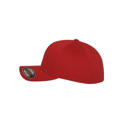 Image of Flexfit Wooly Combed Cap, Men&#039;s, Size: One Size, Red