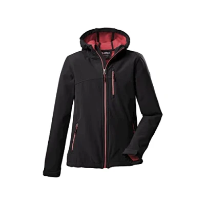 Image of Killtec Girls&#039; Soft Shell Jacket Softshell with Hood Girls Water Repellent