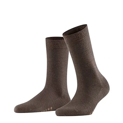 Image of Falke Softmerino WARM Socks, Women&#039;s, Size: 7/8, Dark brown