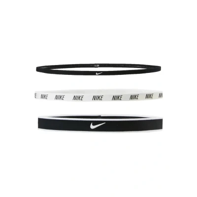 Image of Nike Performance Mixed Headbands 3 PACK Other accessories, Women&#039;s, Size: One Size, Black/white