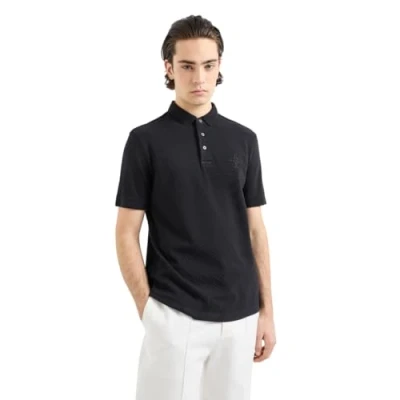Image of Armani Exchange Polo shirt, Men&#039;s, Size: XXL, Black
