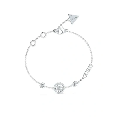 Image of Guess LOVE Bracelet silvercoloured, Women&#039;s, Size: Small, Silver coloured