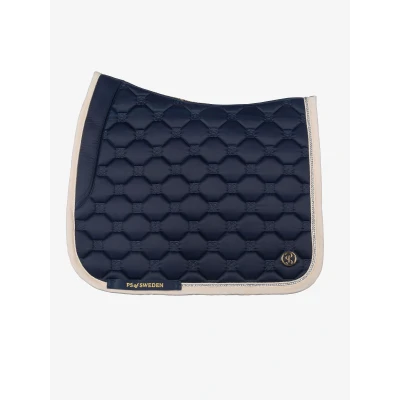 Image of PS of Sweden SS25 Saddlepad Vintage Monogram Navy