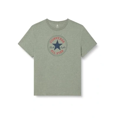 Image of Converse GO TO ALL STAR Patch LOGO Unisex Print Tshirt, Size: XXL, Vintage grey heather