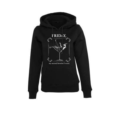 Image of Mister Tee Hoodie, Women&#039;s, Size: Large, Black