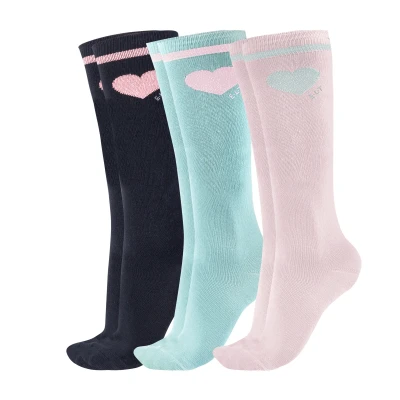 Image of WALDHAUSEN ELT Children&#039;s Riding Socks Glitter Pack of 3
