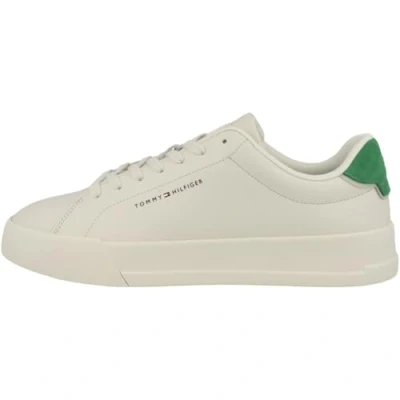 Image of Tommy Hilfiger Trainers, Men&#039;s, Size: 11, Alabaster Leather