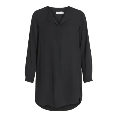 Image of VILA Vilucy Tunic, Women&#039;s, Size: 6, Black
