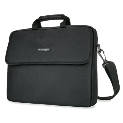 Image of Kensington Laptop Sleeve Simply Portable Classic for 17 Inch devices Case Men &amp; Women with Carry Handle Shoulder Strap (K62567US)