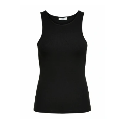 Image of ONLY Onlkenya LIFE TANK Top, Women&#039;s, Size: Medium, Black
