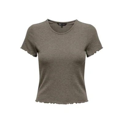 Image of Only Emma Short Sleeve T Shirt for Women, Falcon, S