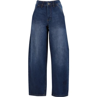 Image of Urban Classics Women&#039;s Jeans, New Dark Blue Washed, 24