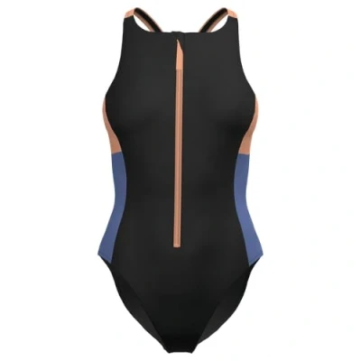 Image of Speedo Solid Racerback Swimsuit, Women&#039;s, Size: XXS, Anthracite