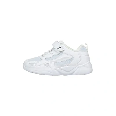 Image of Fila Ventosa Unisex Trainers for kids, Size: 2, White Imitation leather/ textile