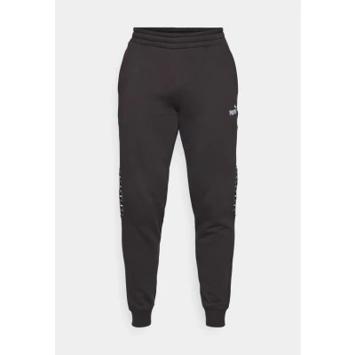 Image of Puma TAPE Sweatpants Tracksuit bottoms, Men&#039;s, Size: Small, Black