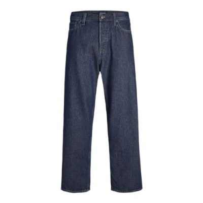 Image of Jack &amp; Jones Baggy FIT Jjialex Jjoriginal Straight leg jeans, Men&#039;s, Size: 33x32, Blue denim