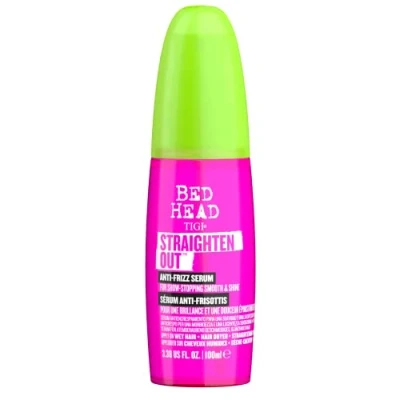 Image of TIGI Bed Head Straighten Out Anti Frizz Serum for Smooth Shiny Hair 100ml