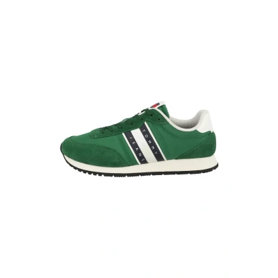 Image of Tommy Jeans Runner Trainers, Men&#039;s, Size: 8, Terrain ememlp shoes