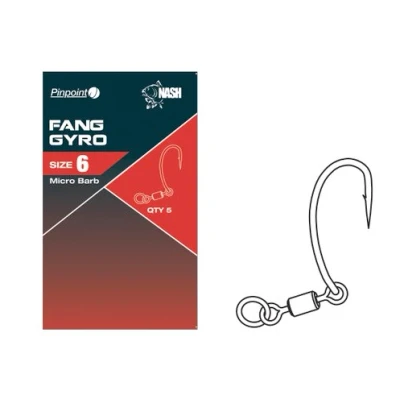 Image of Nash Fang Gyro Size 8 (5pcs) Carp hooks