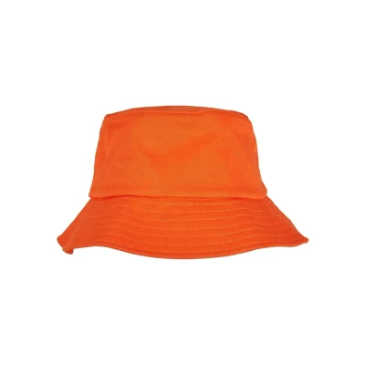 Image of Flexfit Twill Bucket Hat, Size: One Size, Orange