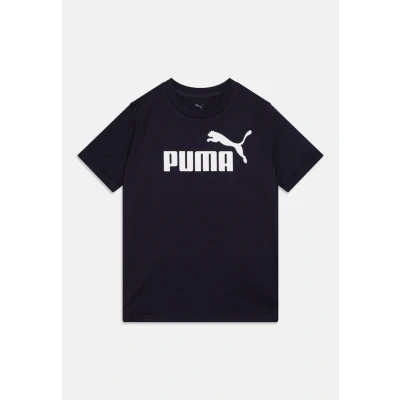 Image of Puma LOGO Unisex Print Tshirt for kids, Size: 8y(7 8y), New navy
