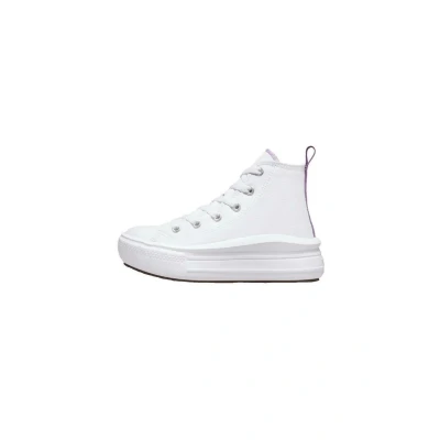 Image of Converse ALL STAR MOVE Platform Hightop trainers for kids, Size: 1, White shoes